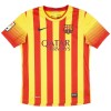 Maillot de Supporter Barcelone 2013-14 Extérieur Retro Pour Homme